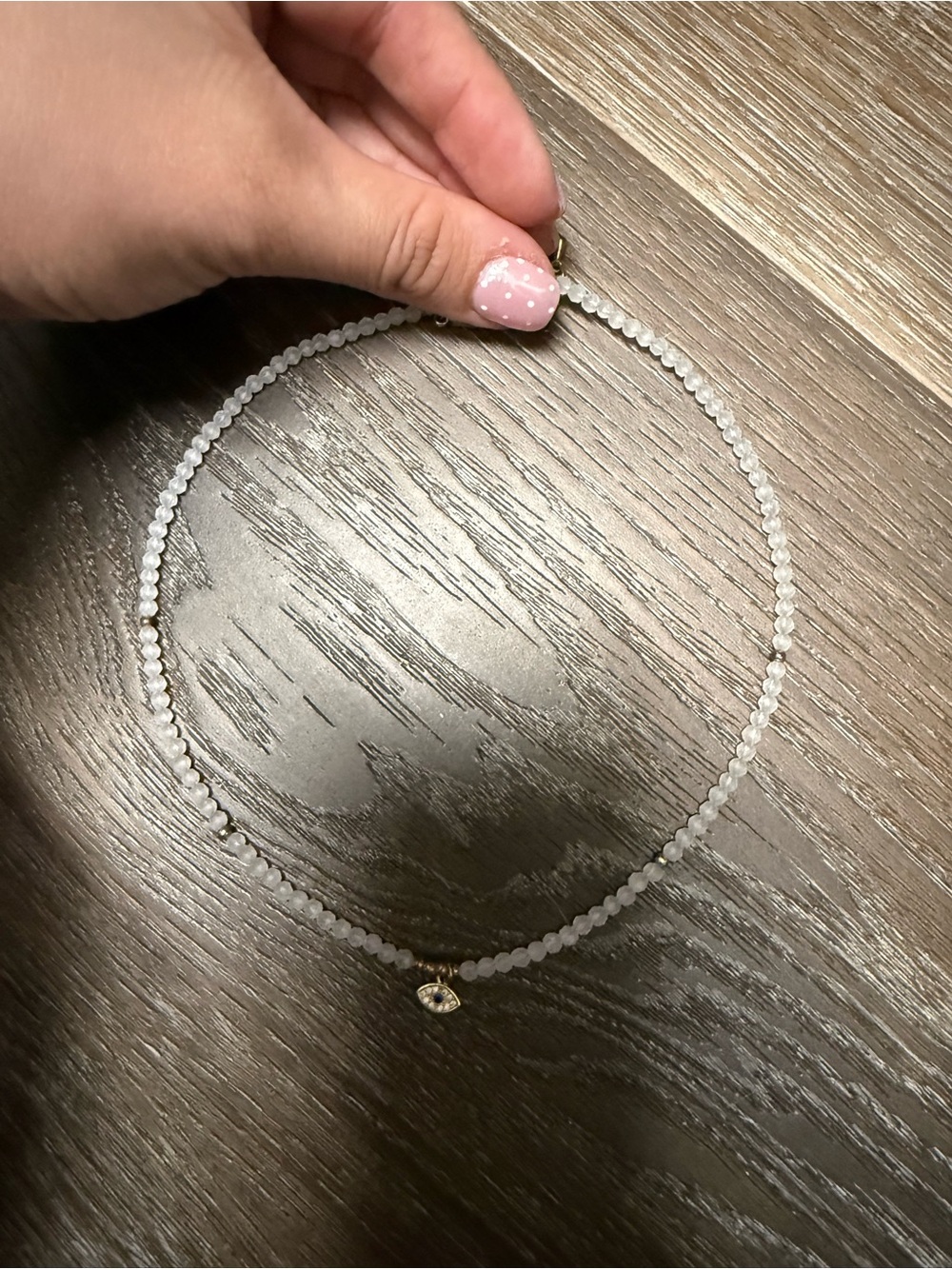 Evil Eye Beaded Choker Necklace